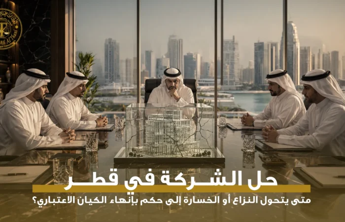 حل الشركة في قطر