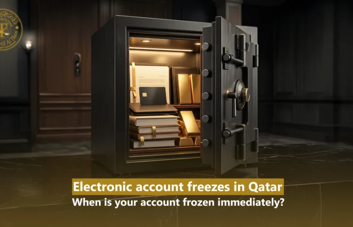 Electronic Bank Account Attachment in Qatar