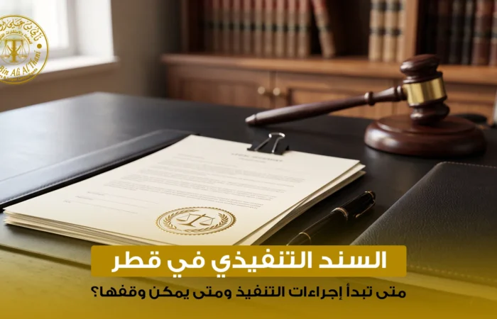السند التنفيذي في قطر