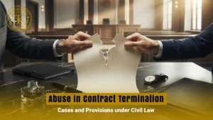 Abuse in Contract Termination