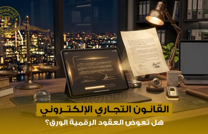 القانون التجاري الإلكتروني