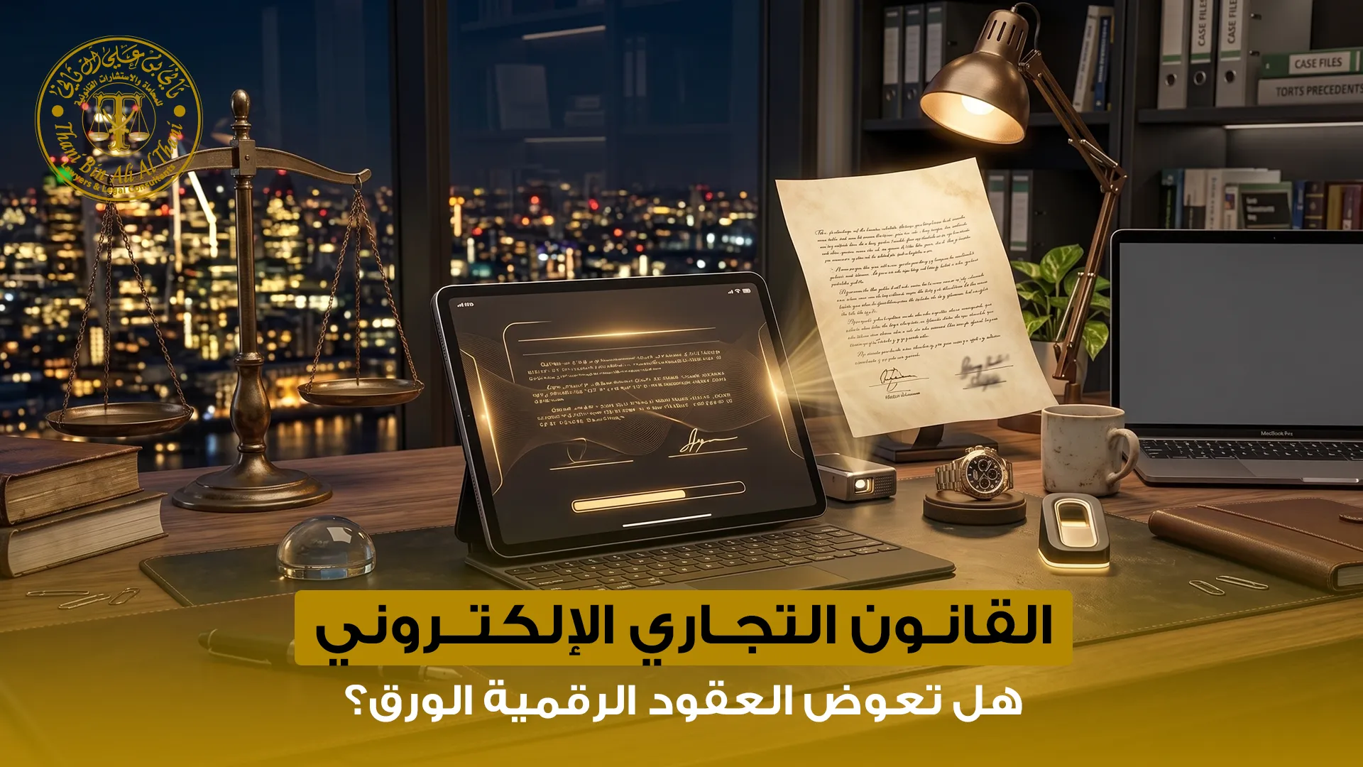 القانون التجاري الإلكتروني